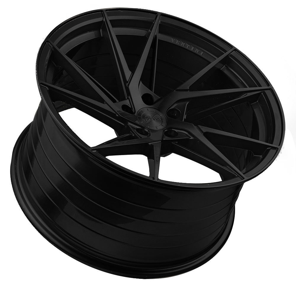 19” Vertini RFS1.9 Satin Black Concave Wheels - Set of 4 - Motorsports LA