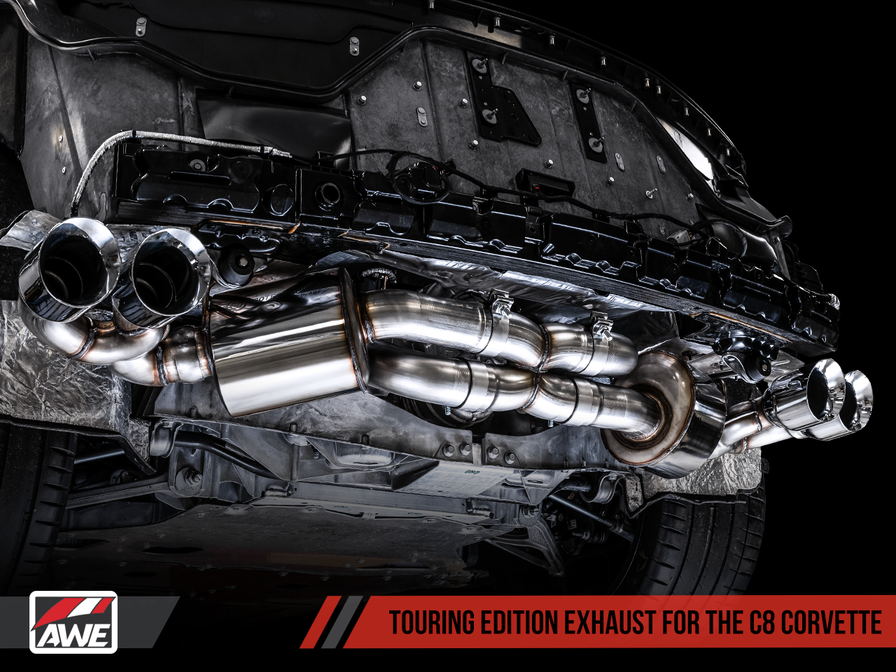 AWE EXHAUST FOR THE CORVETTE C8 - TOURING EDITION - Motorsports LA
